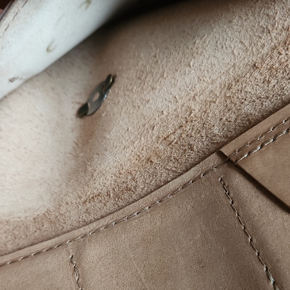 Able Debre TriFold Wallet In Beige - Picture 10 of 12